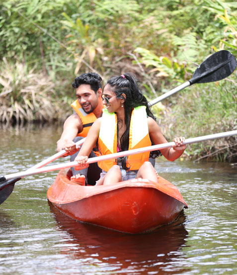 Kayaking